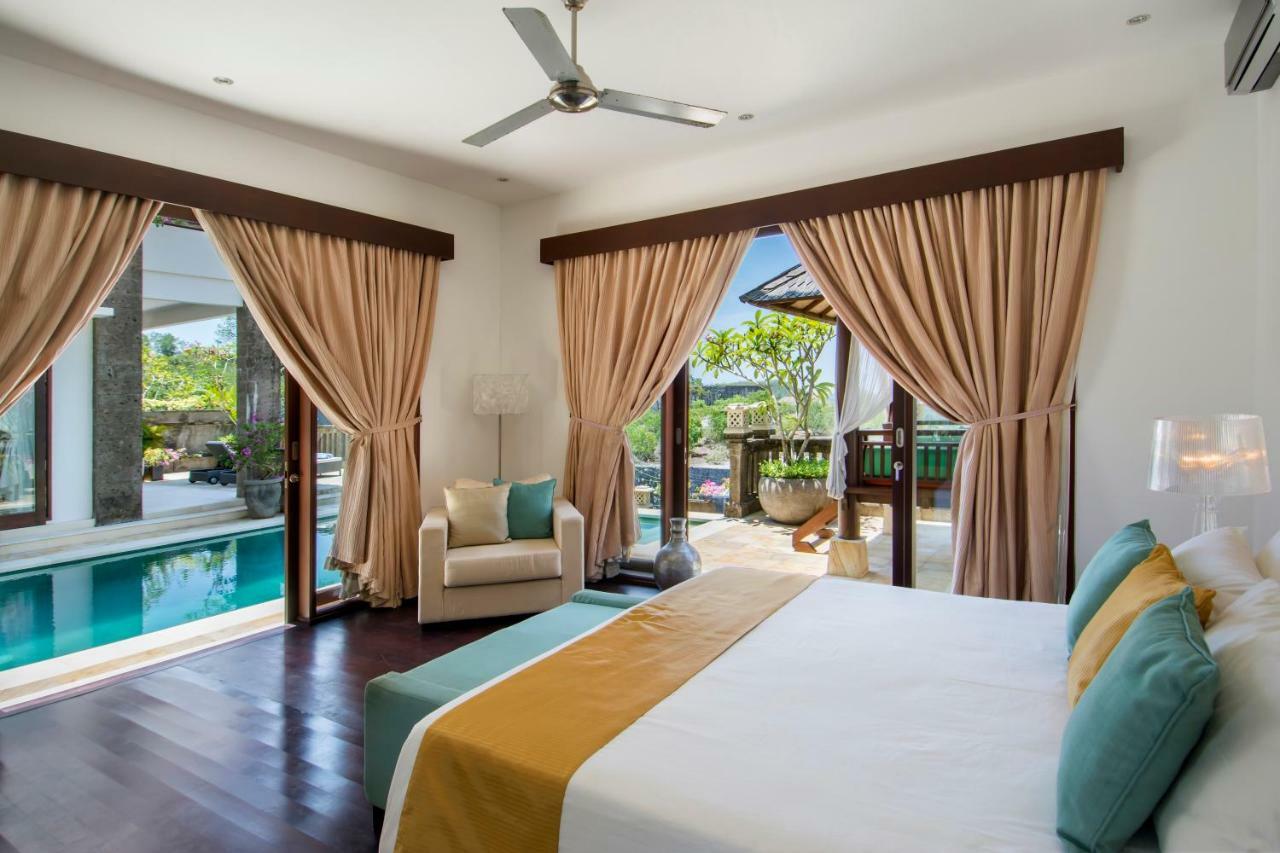 Villa Amanie - Private Villa With Infinity Pool, Stunning Views And Cook Джимбаран Екстер'єр фото