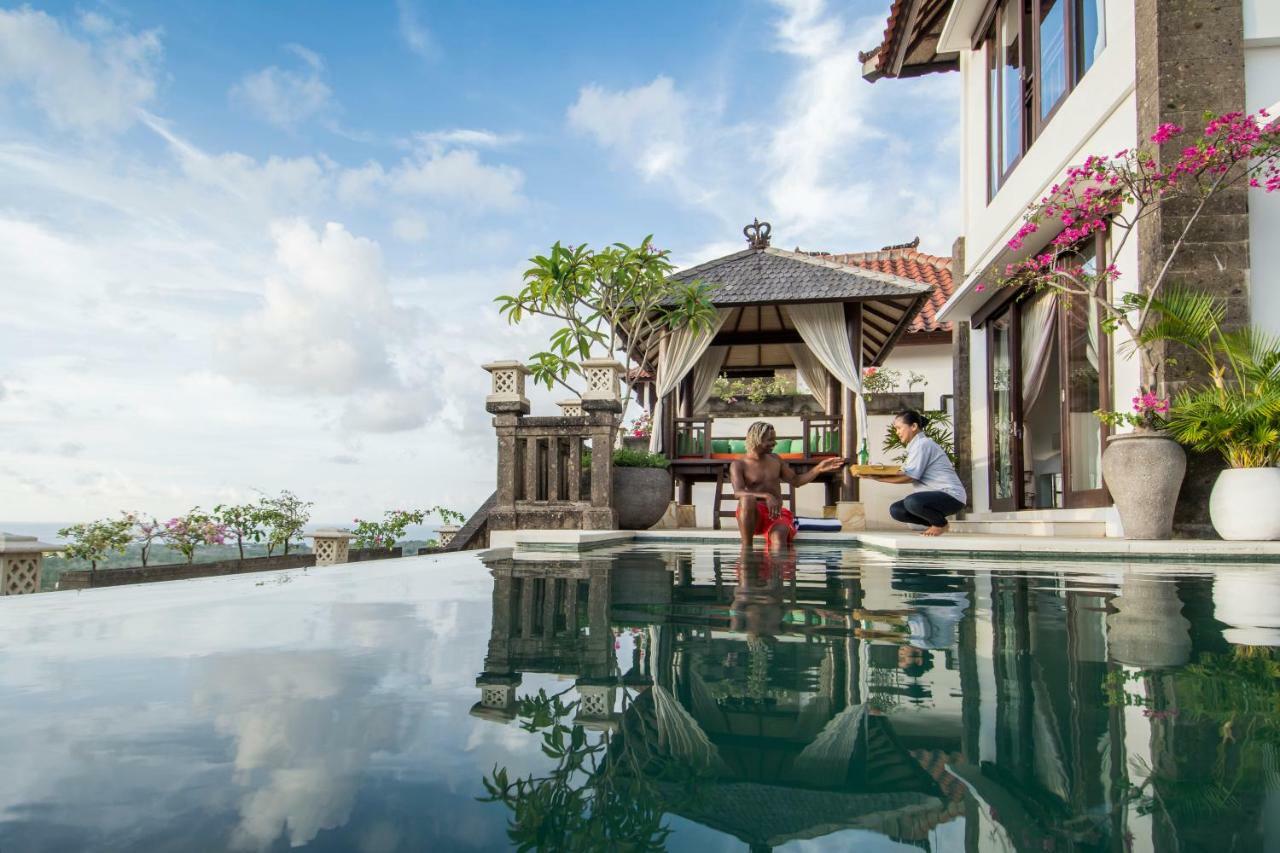 Villa Amanie - Private Villa With Infinity Pool, Stunning Views And Cook Джимбаран Екстер'єр фото